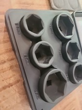 Kd Tool 41890 Oil Filter Canister Socket Set 6 Pc Complete Kit Shallow Metric