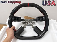 Real Carbon Fiber Steering Wheel For Dodge Challenger Srt8 2005 Chrysler