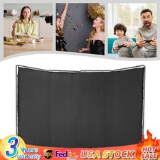 Backdrop Stand Floor Standing Photography Backdrop Stand w/Black Cloth 4 2.4m