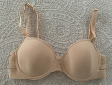 Lively Bra T Shirt Underwired Lightly Lined Convertible - 34B - Beige - Nude