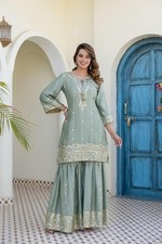 Salwar Kameez Pakistani Indian Wedding Party Wear Dress Bollywood Palazzo Suit