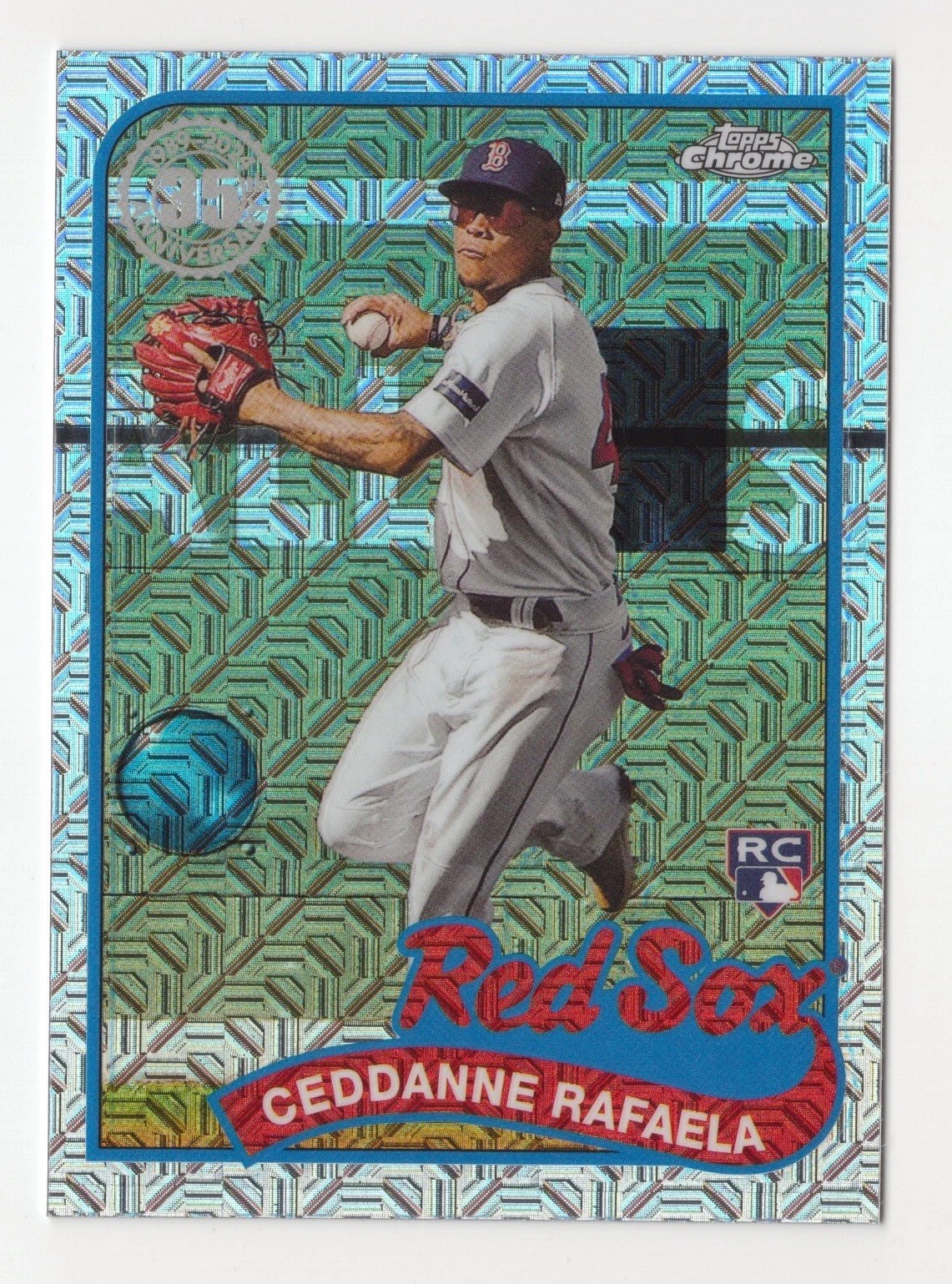 2024 Topps Series 2 Ceddanne Rafaela RC 2T89C-39 Silver Pack Mojo Refractor