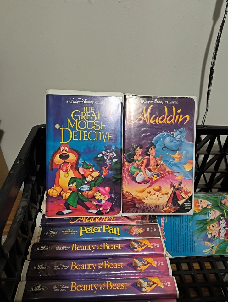 Disney Classic Black Diamond VHS Lot Of 20 Classics #4 - Image 4 of 4