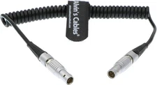 5 Pin Timecode Coiled Cable for ARRI Alexa Sound Devices ZAXCOM DENECKE XL-LL