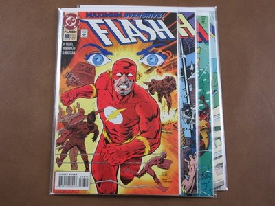 FLASH 88 89 90 91 VF COMPLETE SET ON THE RUN ABRA KADABRA WAID WIERINGO MARZAN