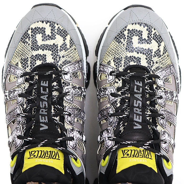Gianni Versace Sneakers TRIGRECA Python Logo Patc… - image 13