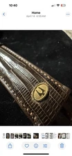 Bulova  Acutron Genuine Lizard Vintage ￼Watch Band 20- 21 Mm New Never Worn 1970