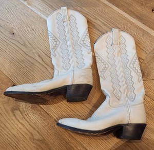 Susan Sarandon Dan Post Leather Cowboy Boots From Movie Thelma & Louise & LOA
