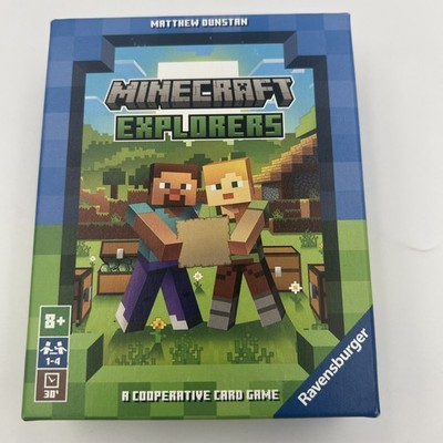 Minecraft Explorers Cooperative Card Game Ravensburger 2024