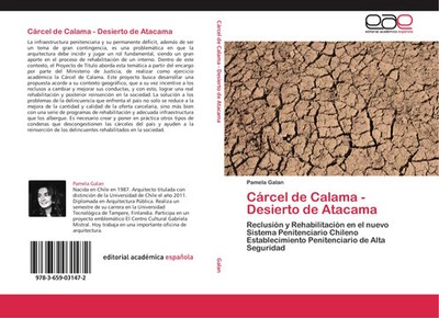 Pamela Galan | Cárcel de Calama - Desierto de Atacama | Taschenbuch | Spanisch