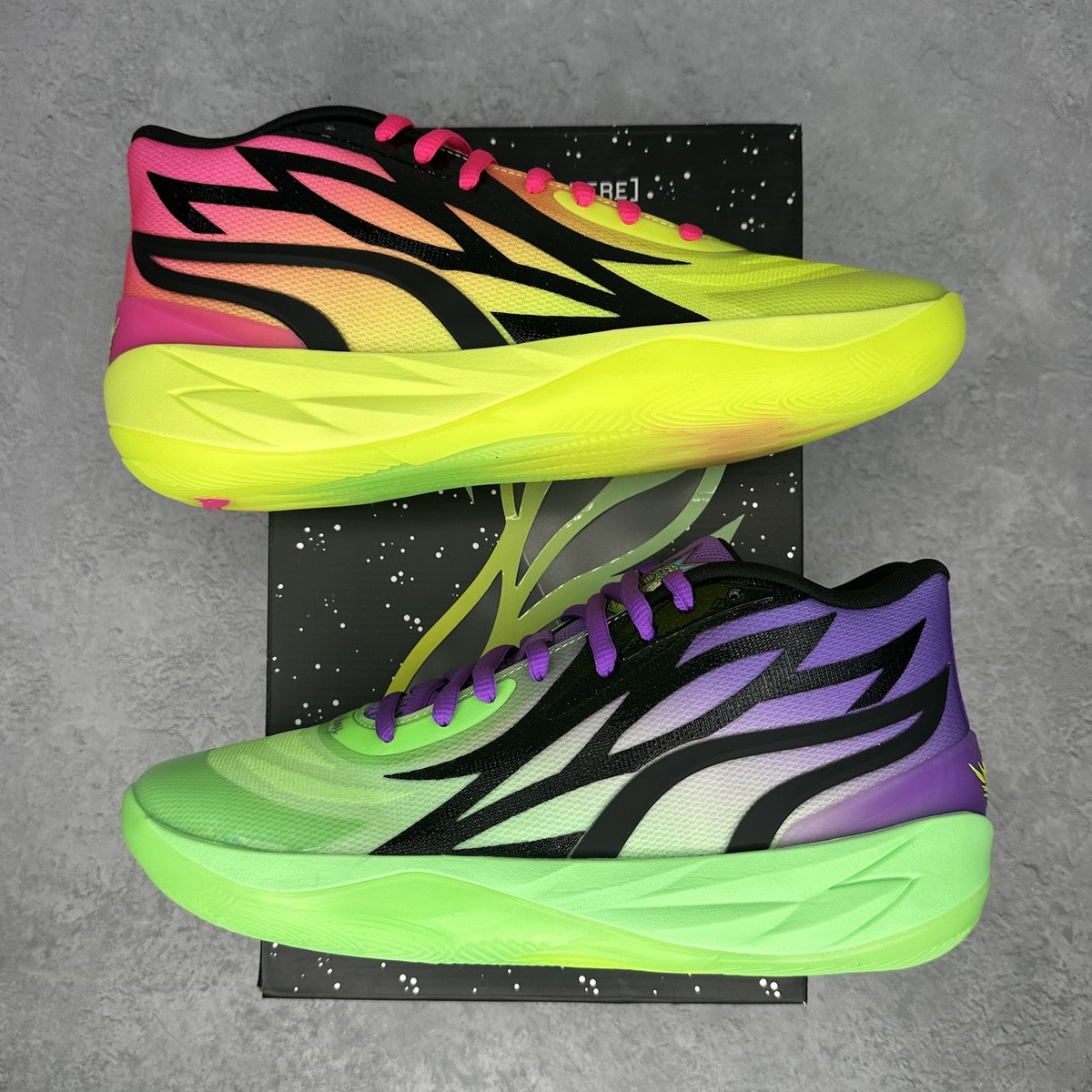 PUMA mb.02 Rick and Morty 30センチ Puma Rick and Morty x MB.02 Adventures LaMelo Ball Men's