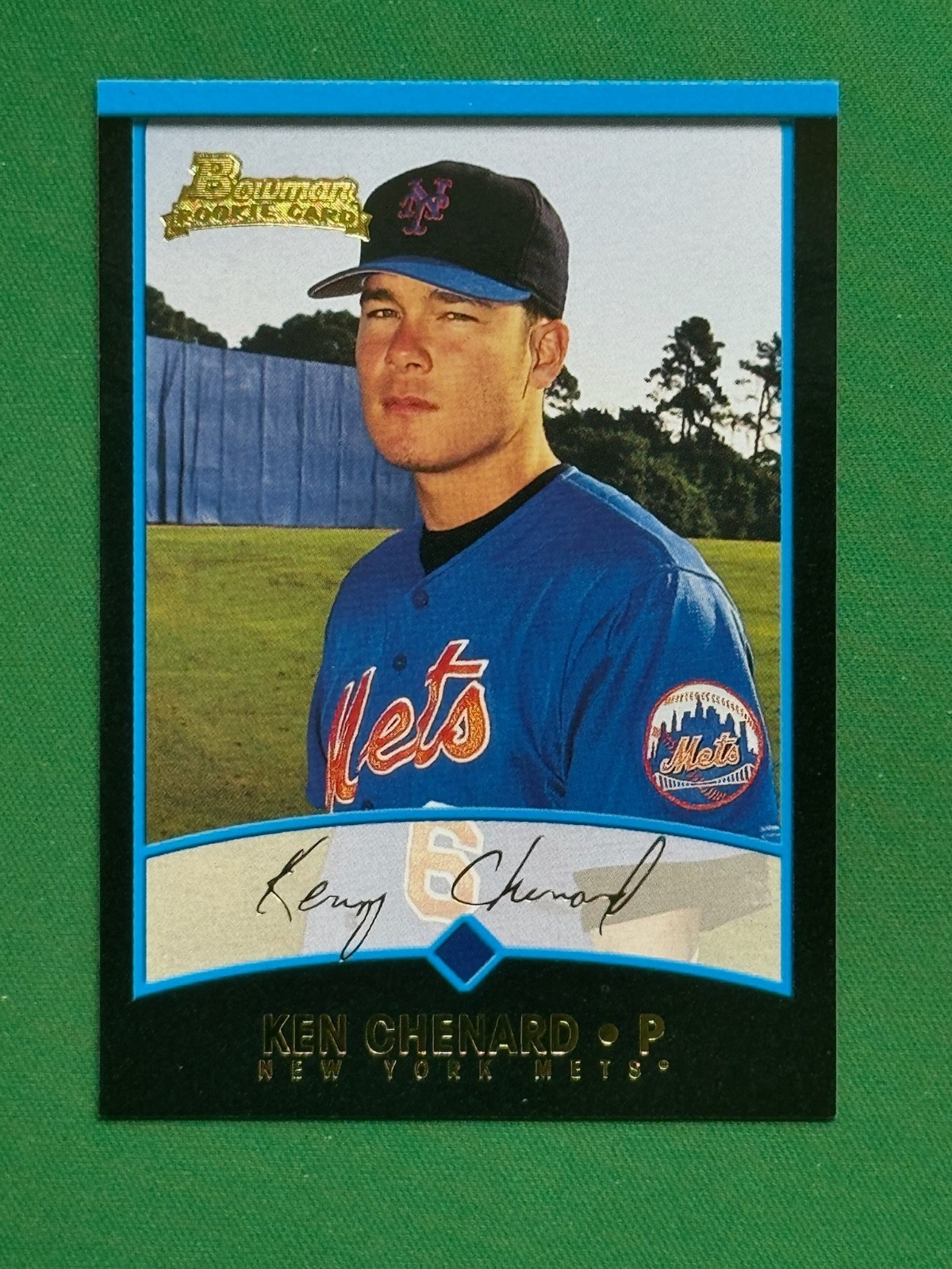 2001 Bowman Baseball Gold Parallel #357 Ken Chenard