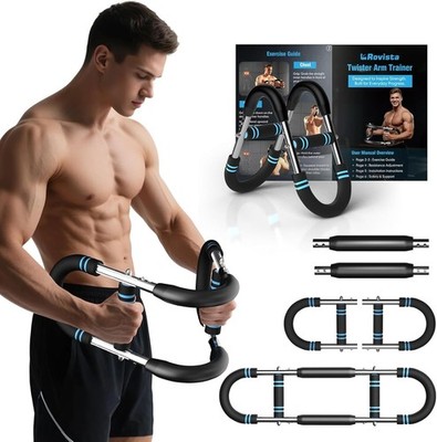 Twister Arm Trainer   40 100lb Adjustable Resistance Chest Workout Equipment ...