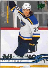 2025-26 Upper Deck Holiday #153 Oskar Sundqvist