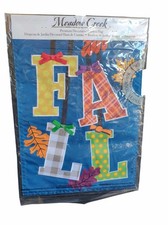 Garden Flag FALL 12x18 Inch Double Sided Yard Flag