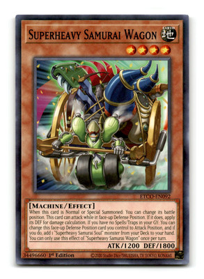 Superheavy Samurai Wagon - ETCO-EN092 - YuGiOh-LP