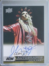 2025 SP Game Used AEW UD Auto Julia Hart #AA-JU