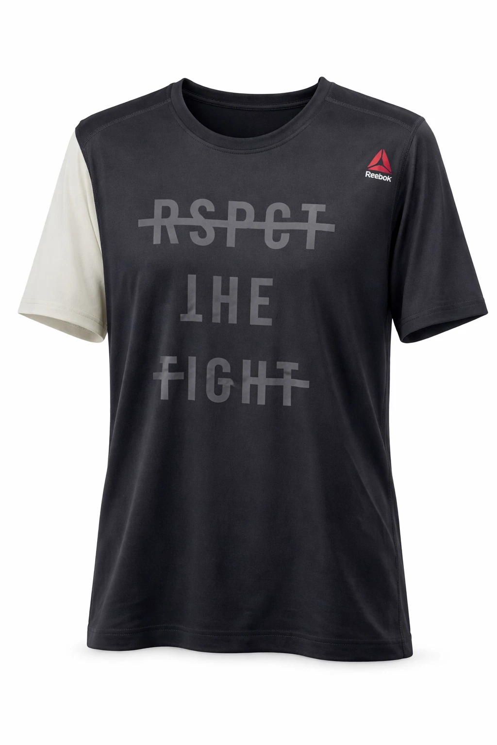 Reebok Slim Fit Combat Short Sleeve Performance Training Tee Black 2XL
