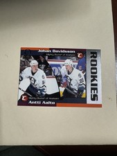 Johan Davidsson / Antti Aalto 1998-99 Pacific Omega #9 Anaheim Mighty Ducks RC