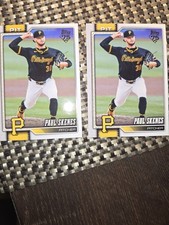(2) Total 2026 Topps Series 1 - Paul Skenes #100