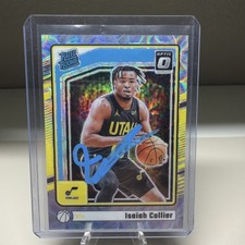 2024-25 Panini Donruss Optic - Rookie Isaiah Collier #295 /249 IN PERSON AUTO