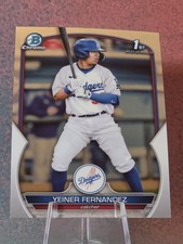 2023 Bowman #BCP-138 YEINER FERNANDEZ