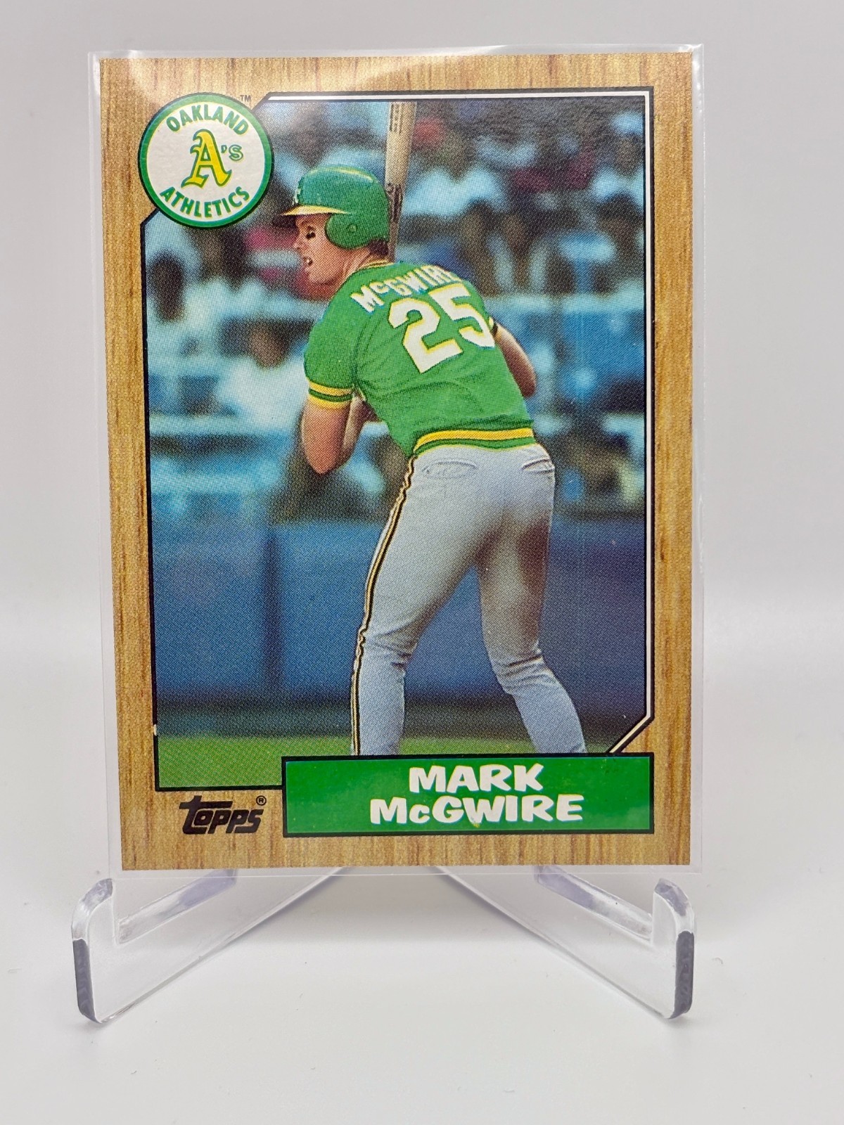 1987 Topps - Mark McGwire #366