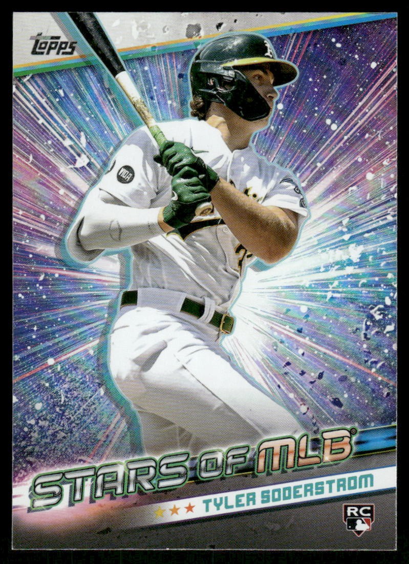 2024 Topps #SLMB-18 Tyler Soderstrom Stars of MLB Oakland Athletics