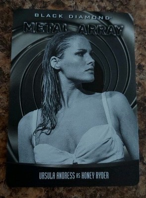 2024 UD James Bond Black Diamond Metal Array Ursula Andress as Honey Ryder #M-20