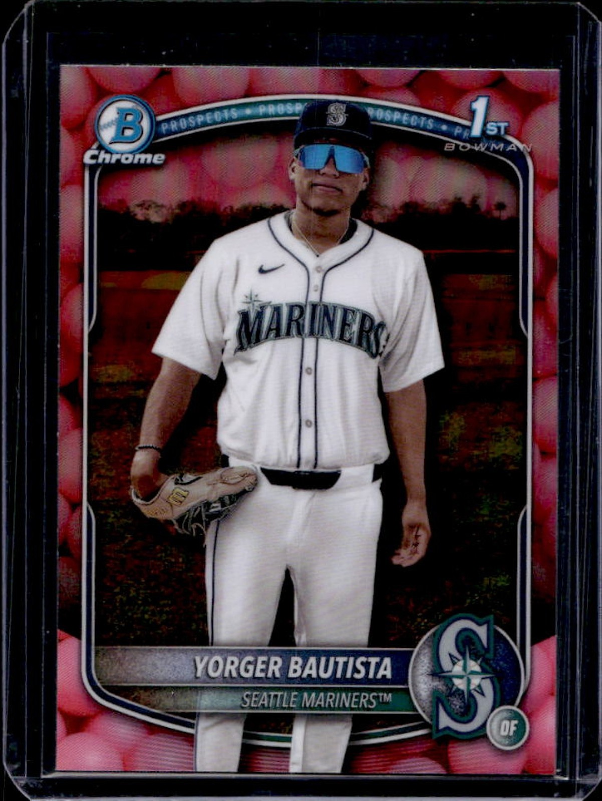 2025 Bowman Chrome Yorger Bautista Gum Ball Refractor 1st #BCP-194