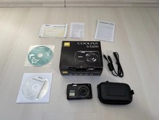 Nikon Coolpix S3200 16x0 MP Nero Fotocamera Digitale Buone Condizioni