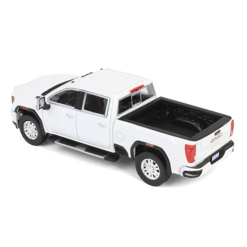 1/64 2022 GMC Sierra 2500 Denali, Summit White, Karson Diecast Exclusive 51510-B - Picture 4 of 6