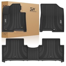 Floor Mats for Kia Sorento Hybrid 1.For Kia Sorento  21-25  1st  2nd Row