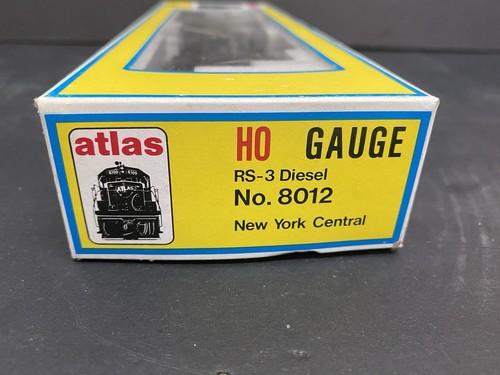 HO Atlas Kato 8012 New York Central Alco RS-3 Diesel Locomotive NYC 8233 B.376 - Picture 10 of 11