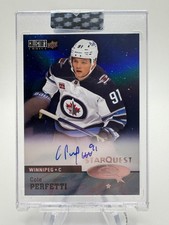 2024-25 Clear Cut Hockey COLE PERFETTI 1997-98 Collectors Choice Starquest Auto