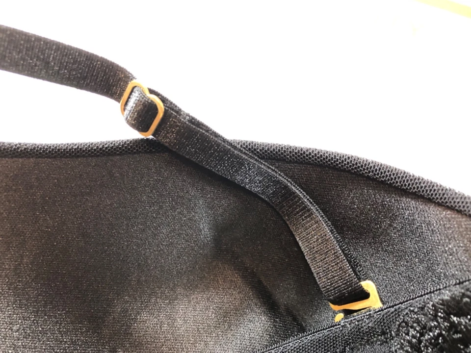 Sujetador Natori Negro Bliss Perfection Correas Ajustables Malla 34B Nuevo con Etiquetas Foto 4 de 4