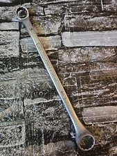 Craftsman Tools =V= 3/4" x 7/8" Offset Box End Wrench 12pt USA V Series Used