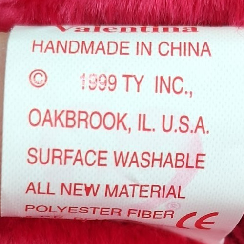 Lot of 5 TY Beanie Babies  Valentina/Valentino/Smart/Snowball/Scoop w/  Cases thumbnail 5