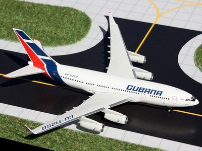 Cubana Ilyushin Il-96-300 CU-T1250 GeminiJets GJCUB1216 Scale 1:400 RARE
