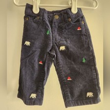 Janie and Jack Holiday Corduroy Pants Size 3-6 Months
