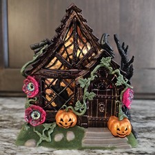 Bath And Body Works 2022 Halloween Hexenhaus beleuchtet Wandblume Plug-In