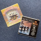 The Beatles Vintage Import Vinyl Lot (2 LPs) 60s Mexican Mono Pressings