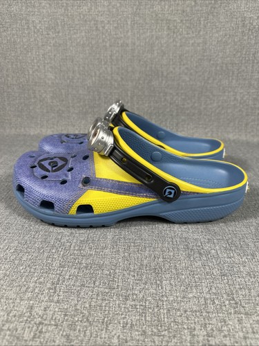 Crocs X Despicable Me 4 Classic Clog Minions Mens Size 13 - Picture 3 of 14