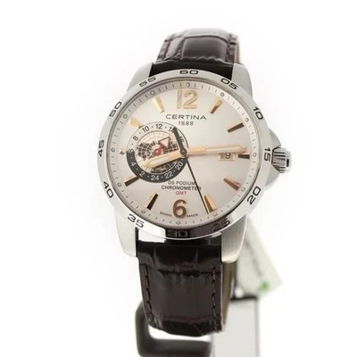 Certina DS Podium GMT Silver Dial Men's Watch C034.455.16.037.01