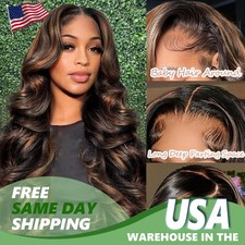 Ombre 1B/30 Lace Front Wigs 5x5 Boyd Wave Transparent Lace Wigs Human Hair