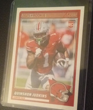 Panini 2025 Score Quinshon Judkins Rookie RC Cleveland Browns #38