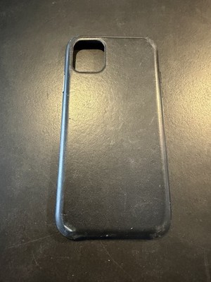 Apple Leather Case Für iPhone 11 - Schwarz