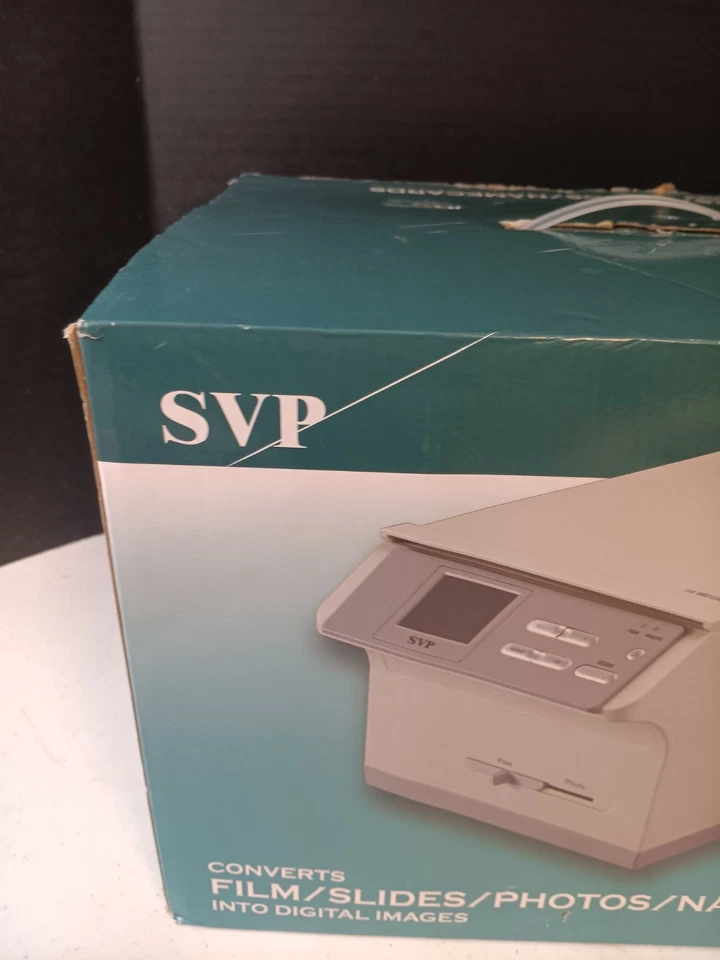 SVP PS9890 OPEN BOX Flatbed Film & Photo Scanner with Preview 2.4"LCD - Image 3 of 4