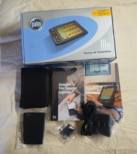 Working Vintage Palm III XE Handheld with Accessories Light Use W/Samsonite Case