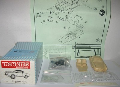 TRON 1:43 Metall/Harz Bausatz P31 Alfa Romeo Giulietta Spider #249 1961 Monte Carlo